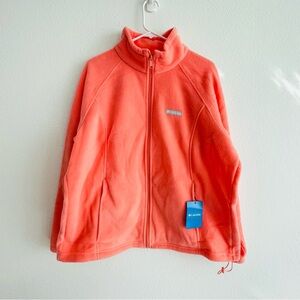 Columbia Benton Springs Full-Zip Fleece Jacket - Coral